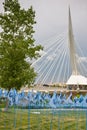 Blue flag in Winnipeg